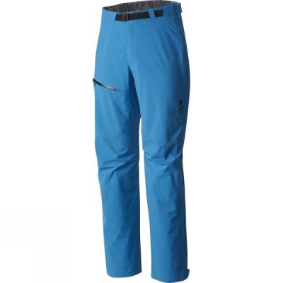 Pantalones Mountain Hardwear Stretch Ozonic Hombre - Azules - Chile WTL632709